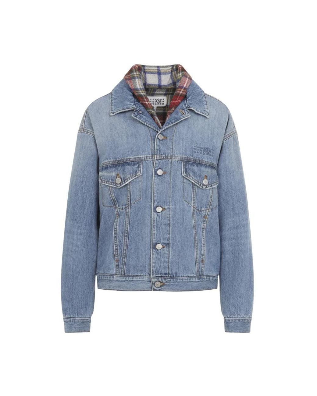 MM6 by Maison Margiela Blue Denim Jackets