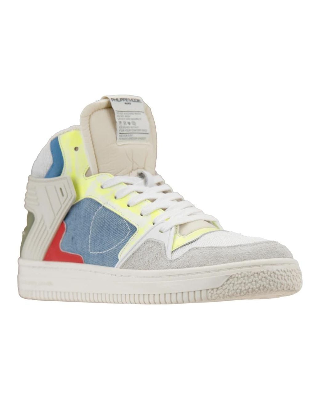 Philippe Model Blue Sneakers for men