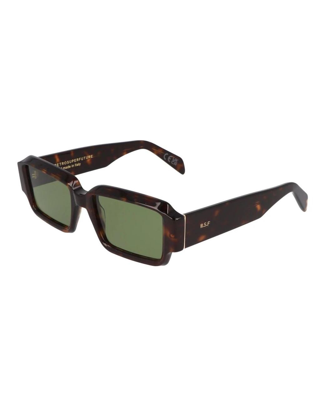 Retrosuperfuture Green Sunglasses