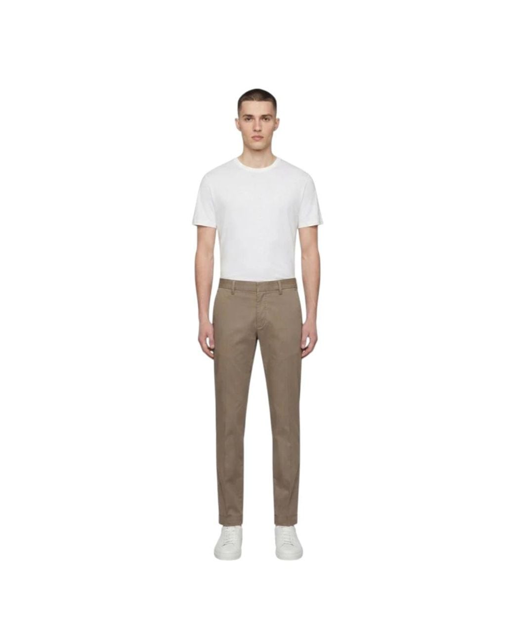 Entre Amis Gray Chinos for men