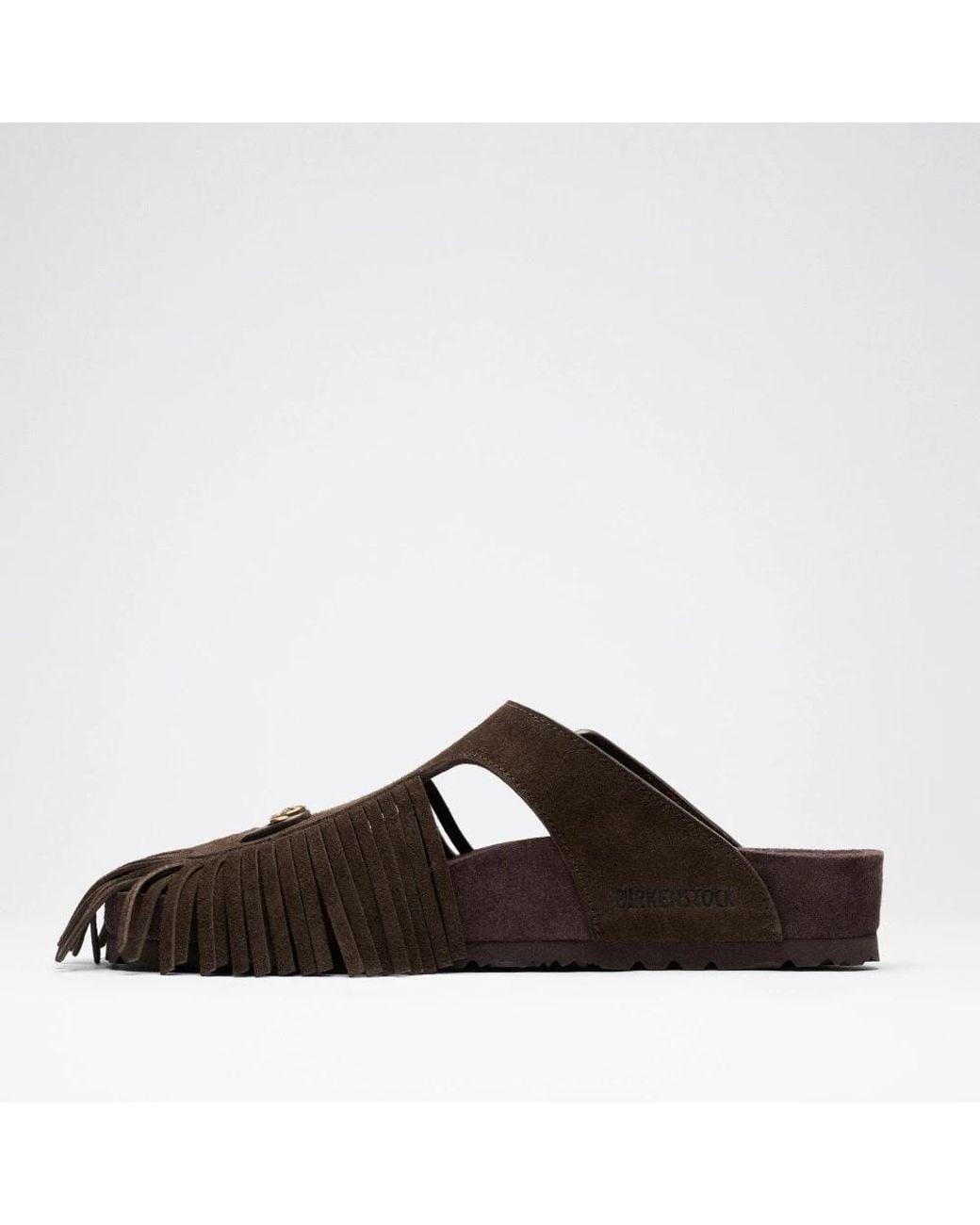 Birkenstock Brown Flat Sandals