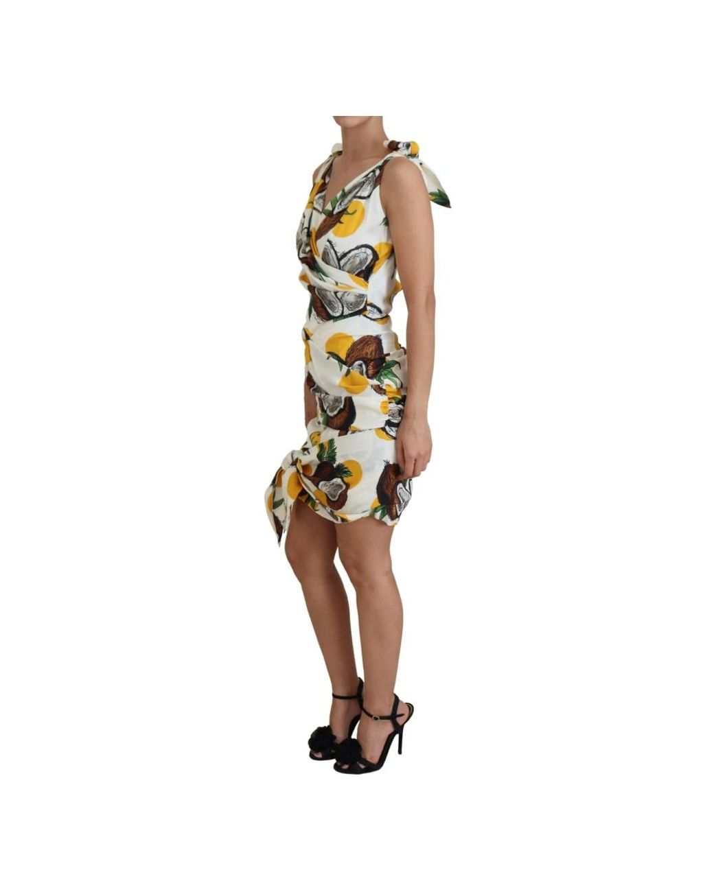 Dolce & Gabbana White Short Dresses