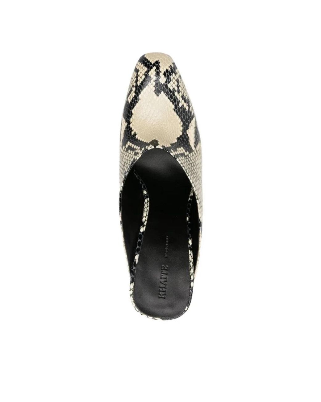Khaite White Heeled Mules