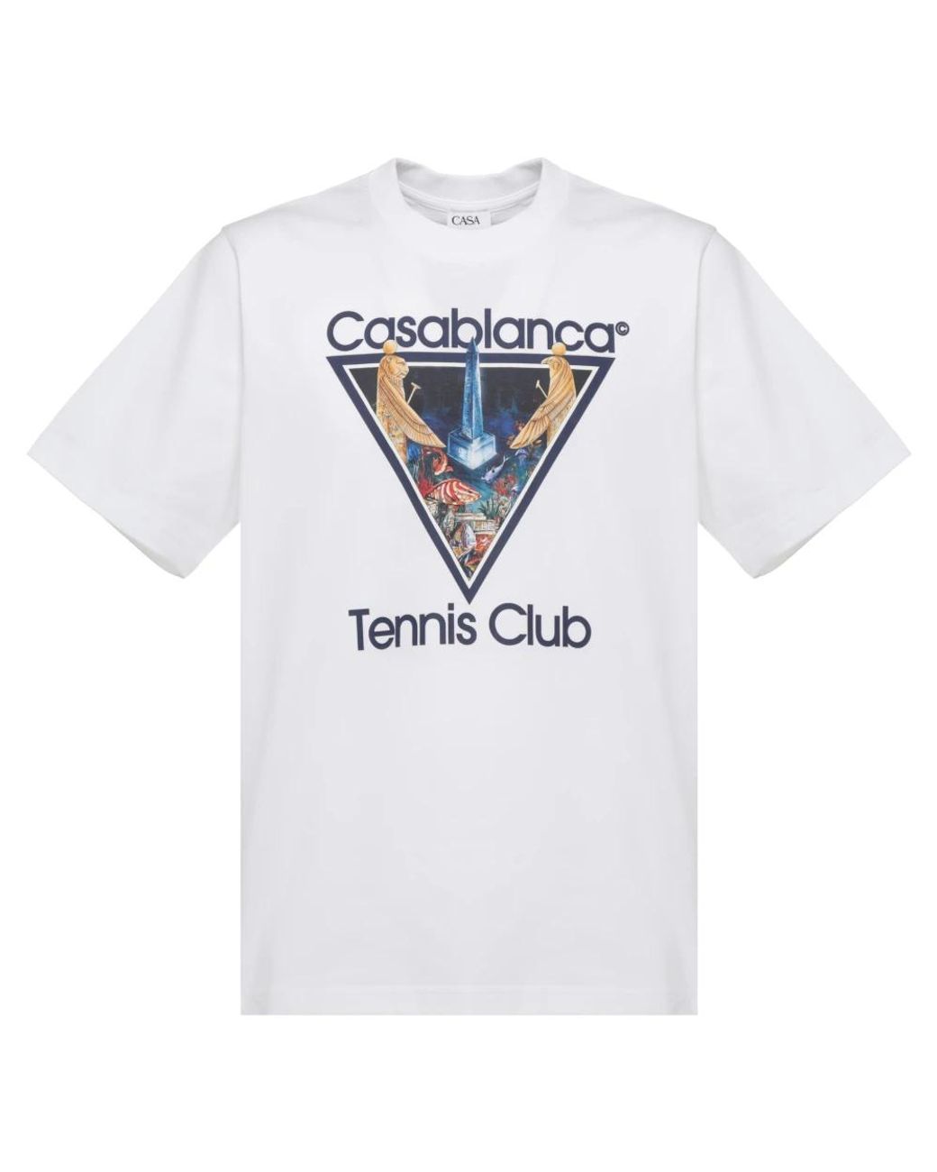 Casablanca Jersey Monde in het Blue voor heren