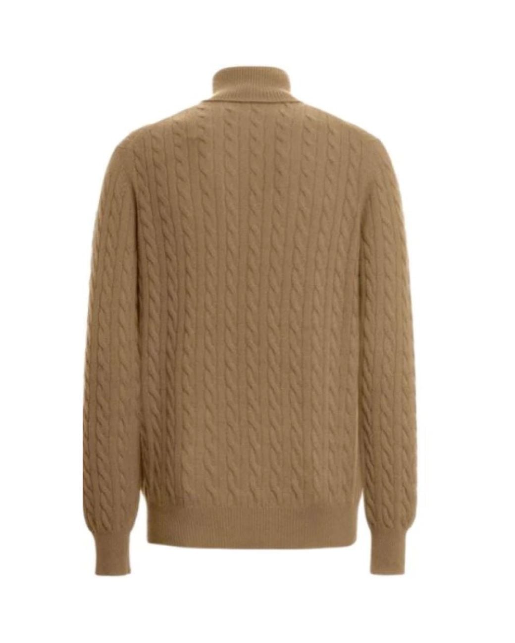 Malo Brown Turtlenecks for men