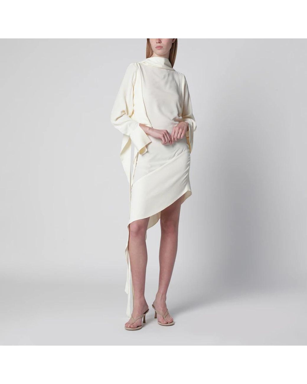 Francesco Murano White Party Dresses