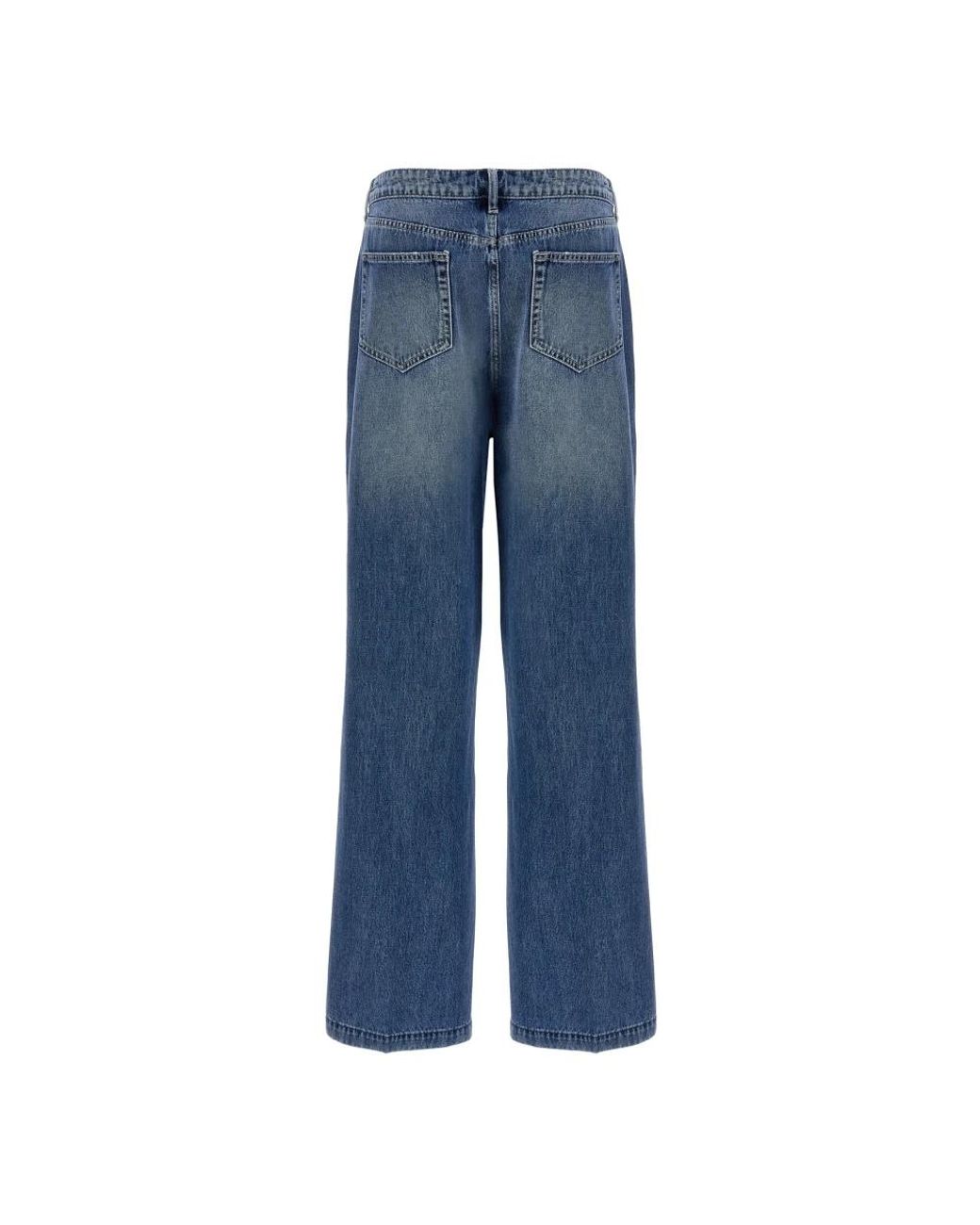 L'Agence Blue Wide Jeans
