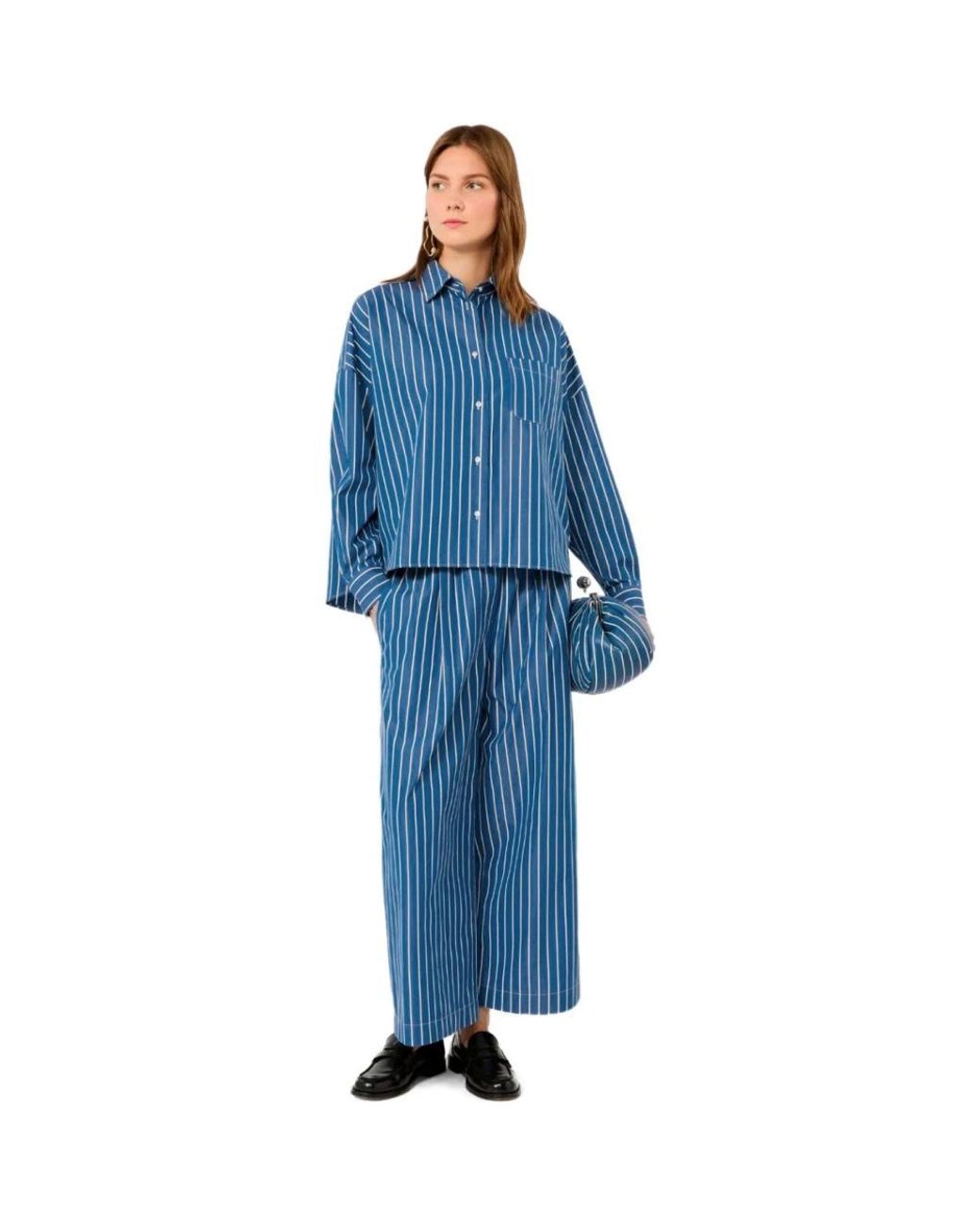 Weekend by Maxmara Blue Shirts