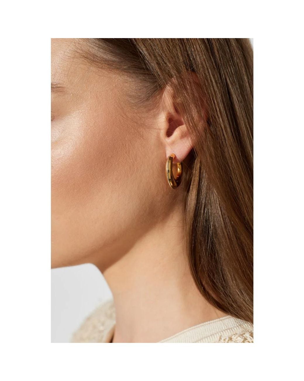 Earrings LIE STUDIO en coloris Metallic
