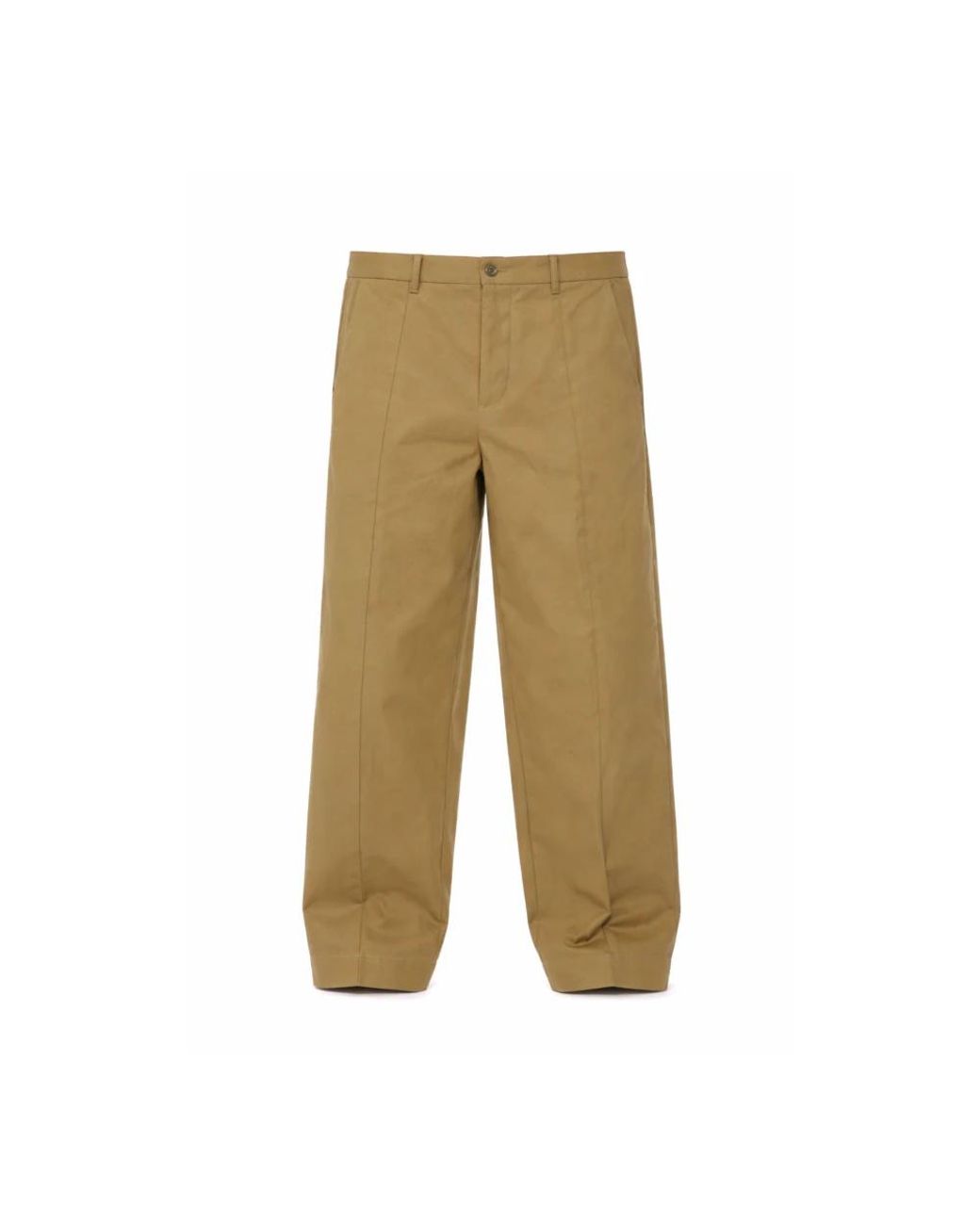 Nine:inthe:morning Natural Wide Trousers for men