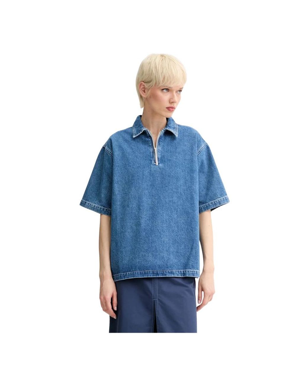 Blouses Sunnei en coloris Blue