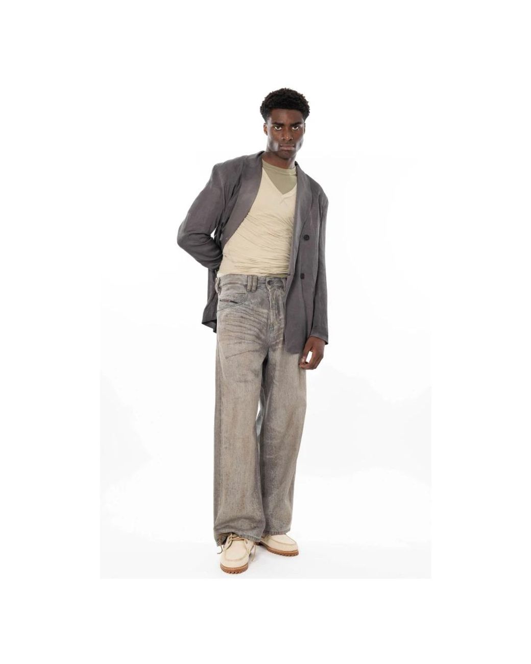 DIESEL Natural T-Shirts for men