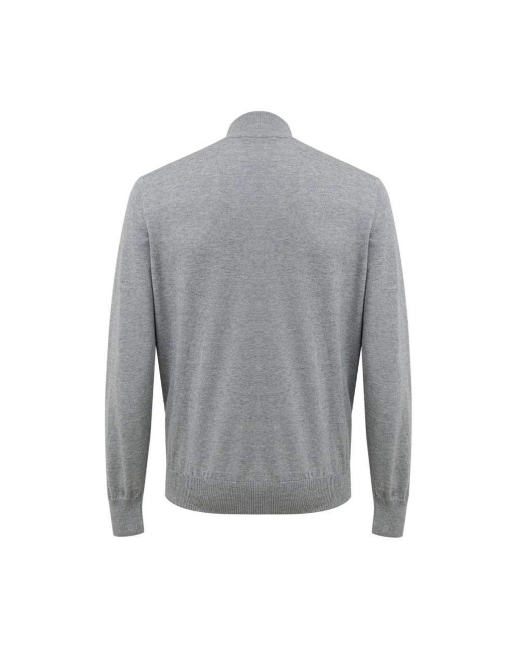 Gran Sasso Gray Cardigans for men