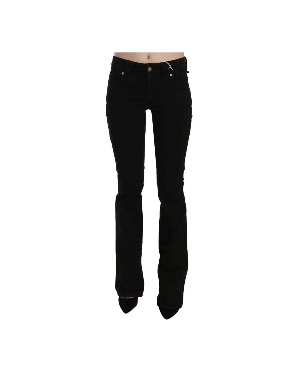 John Galliano Black Boot-Cut Jeans