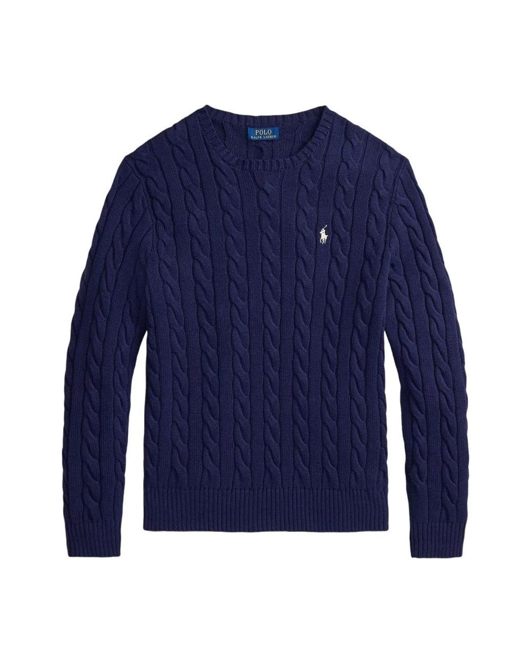 Polo Ralph Lauren Blue Round-Neck Knitwear for men