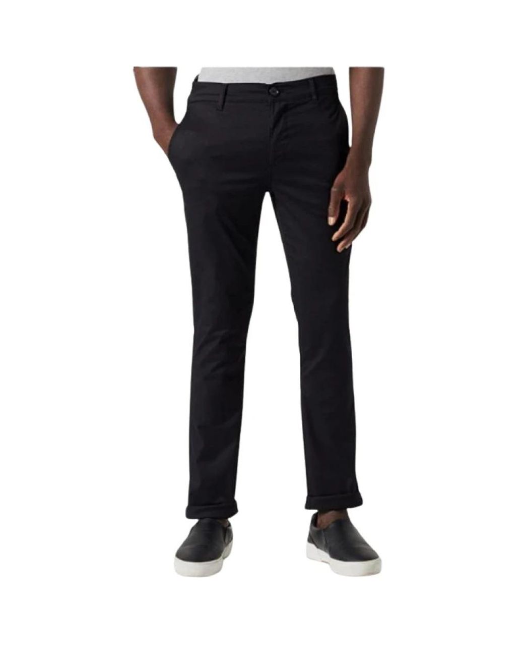 ARMANI EXCHANGE Black Chinos for men