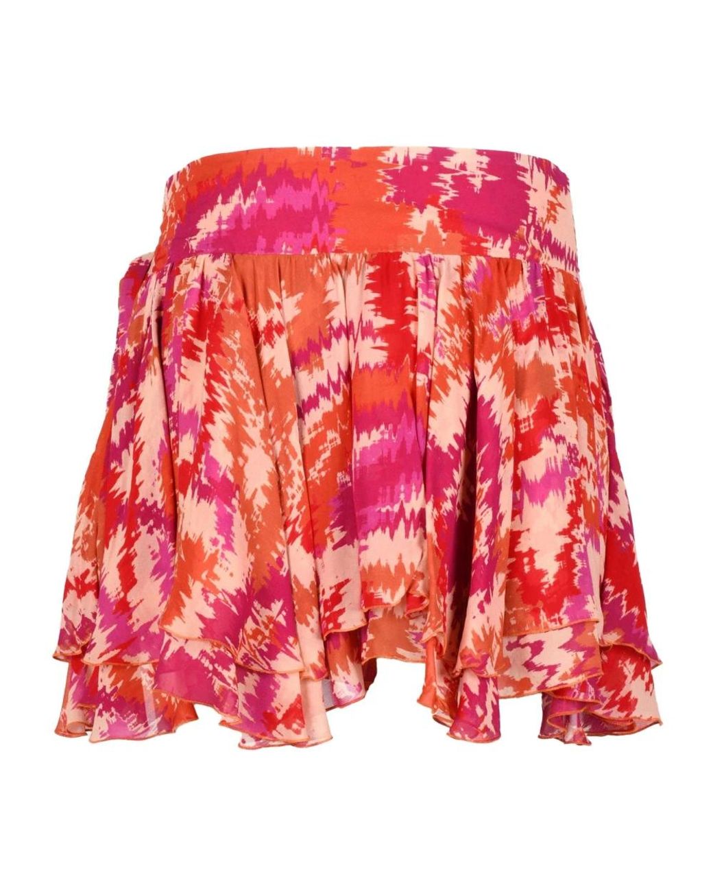 Dondup Red Short Skirts