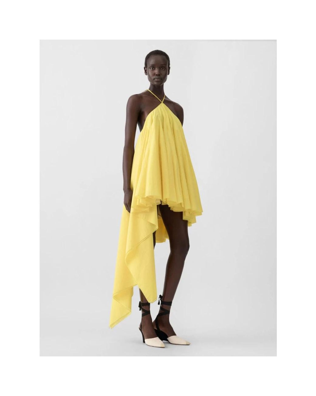 Jacquemus Yellow Party Dresses