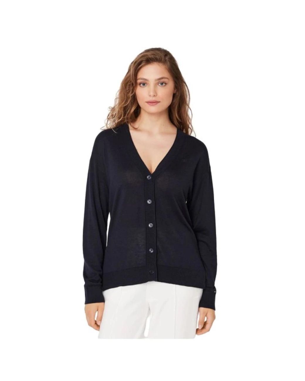 Cardigans Tommy Hilfiger de color Black