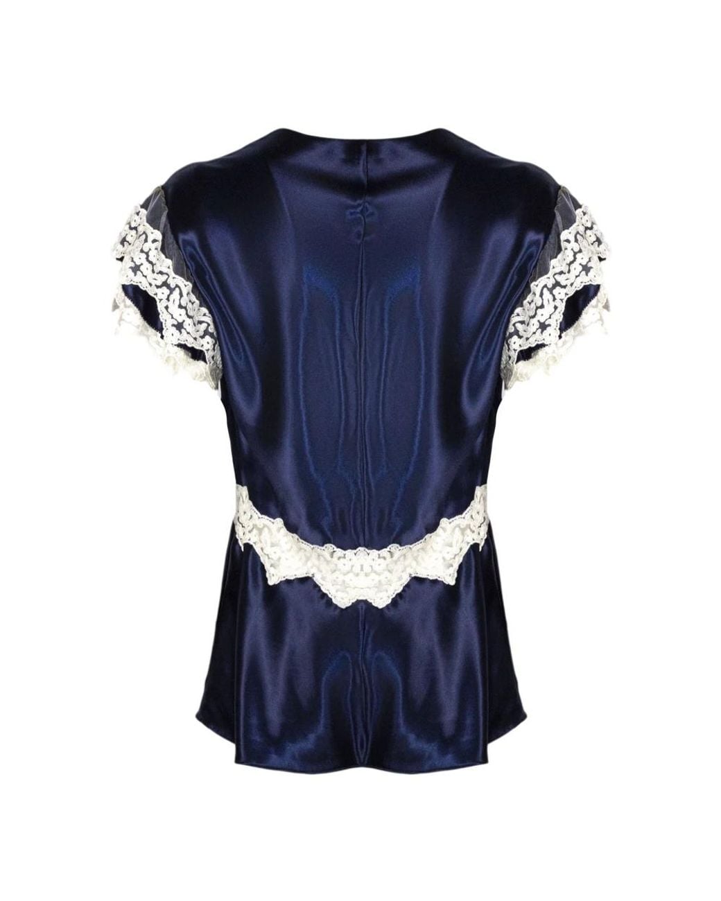 Alberta Ferretti Blue Blouses