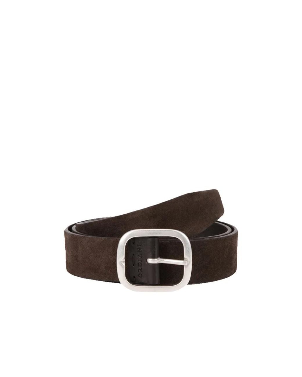 Orciani Black Belts for men