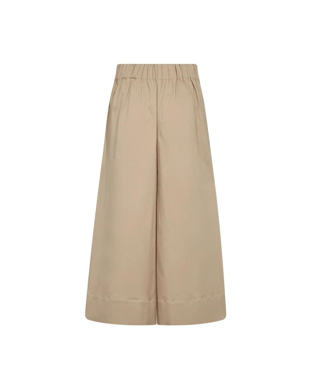 Mos Mosh Natural Cropped Trousers