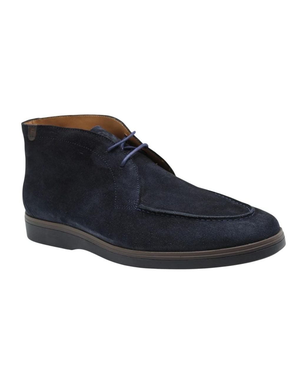 Floris Van Bommel Blue Lace-Up Boots for men