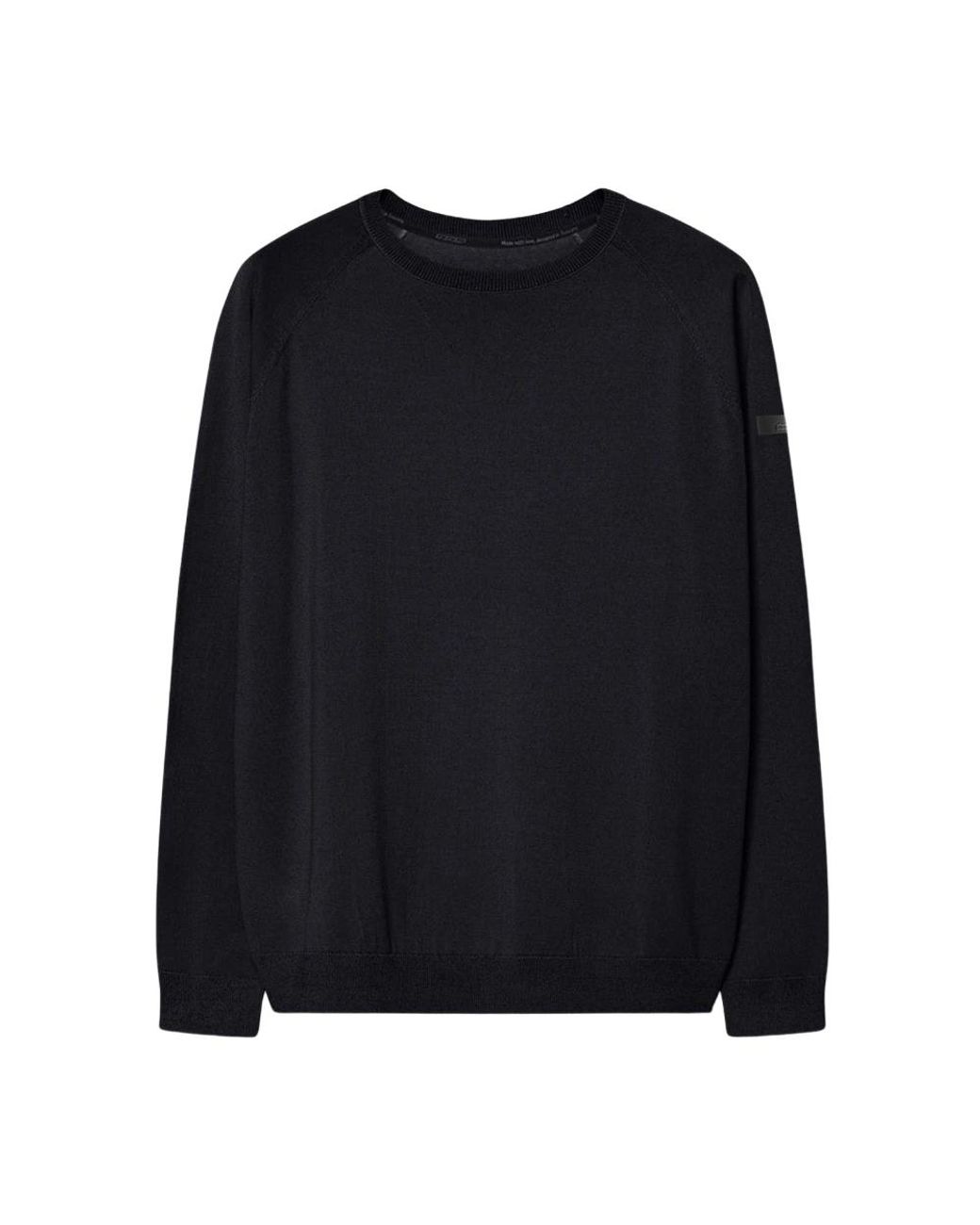 Rrd Black Round-Neck Knitwear for men