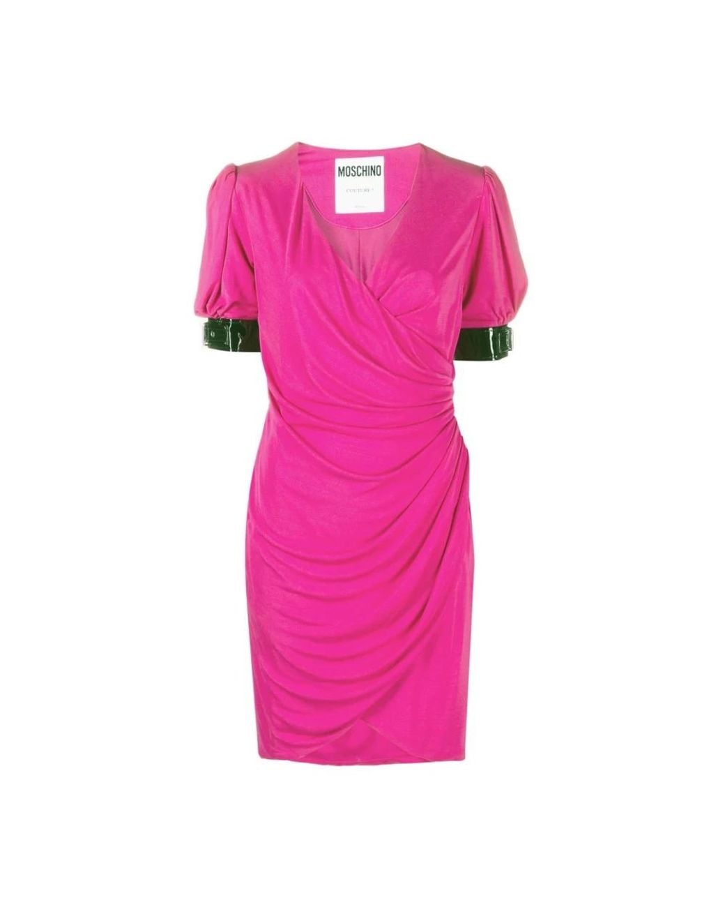 Moschino Pink Wrap Dresses