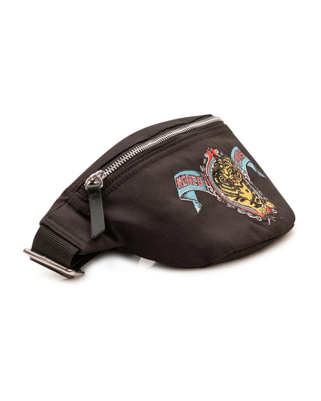 KENZO Black Bum Bags for men