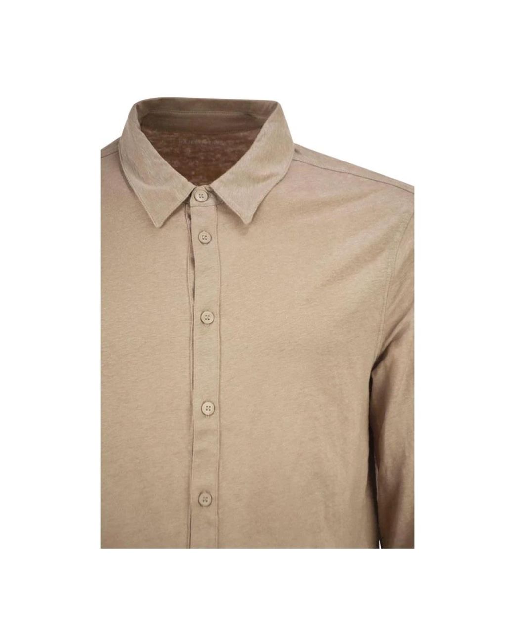 Majestic Filatures Natural Casual Shirts for men