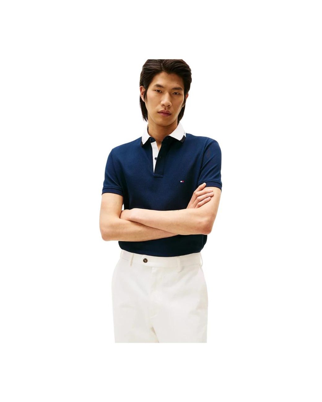 Tommy Hilfiger Blue Polo Shirts for men