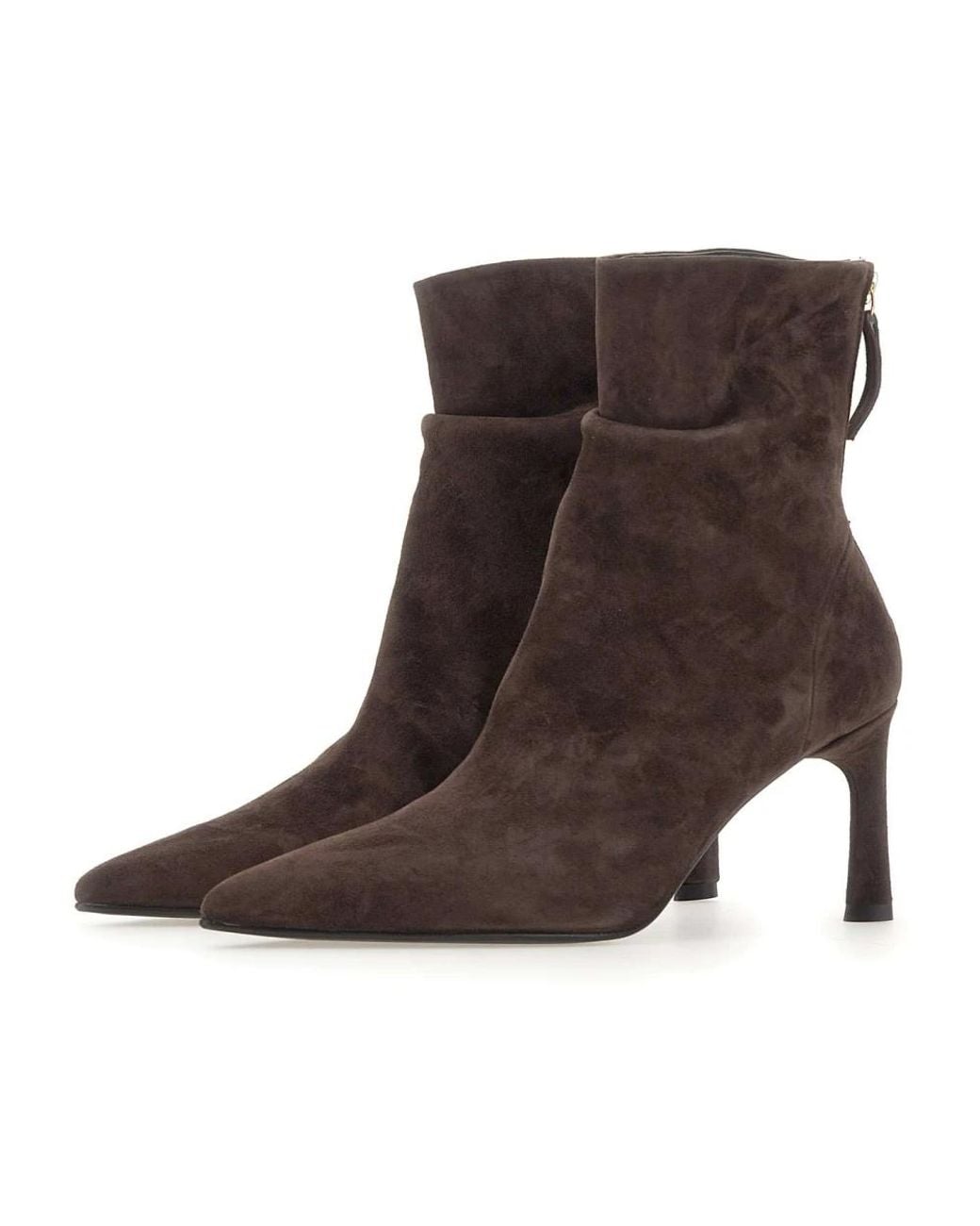 Halmanera Brown Heeled Boots