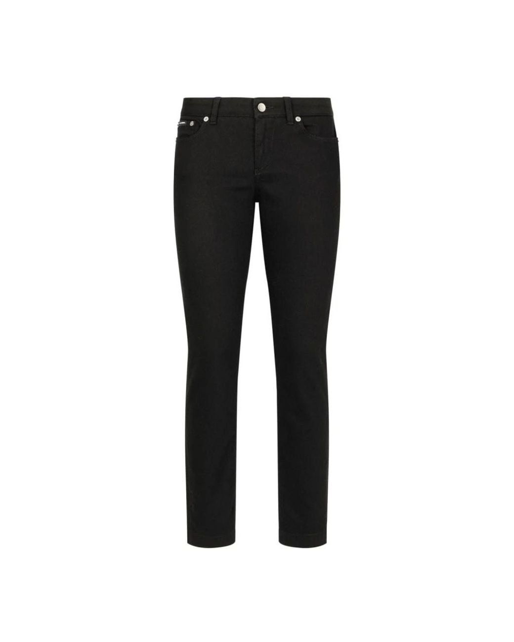 Dolce & Gabbana Black Slim Fit Jeans