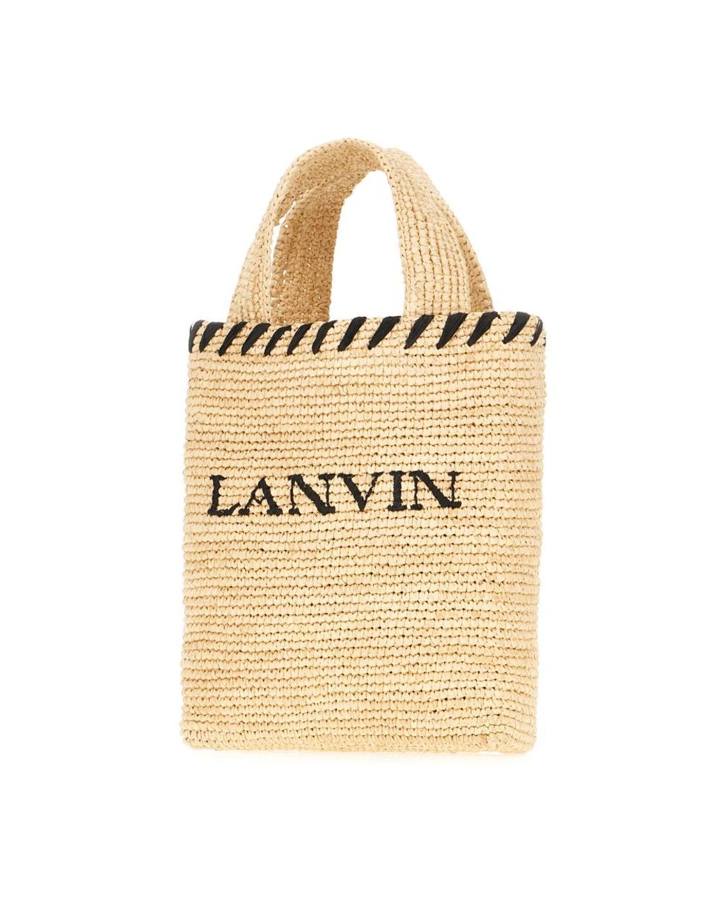 Tote Bags di Lanvin in Natural