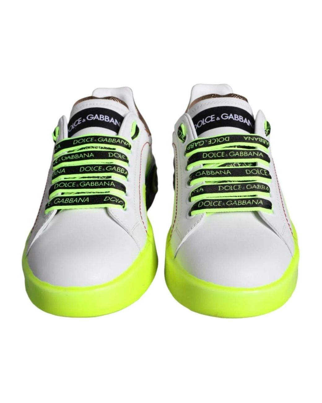 Dolce & Gabbana Yellow Sneakers for men