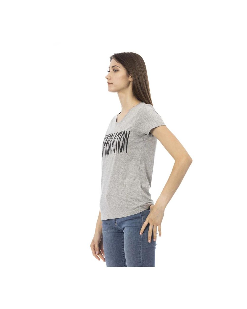 Trussardi Gray T-Shirts