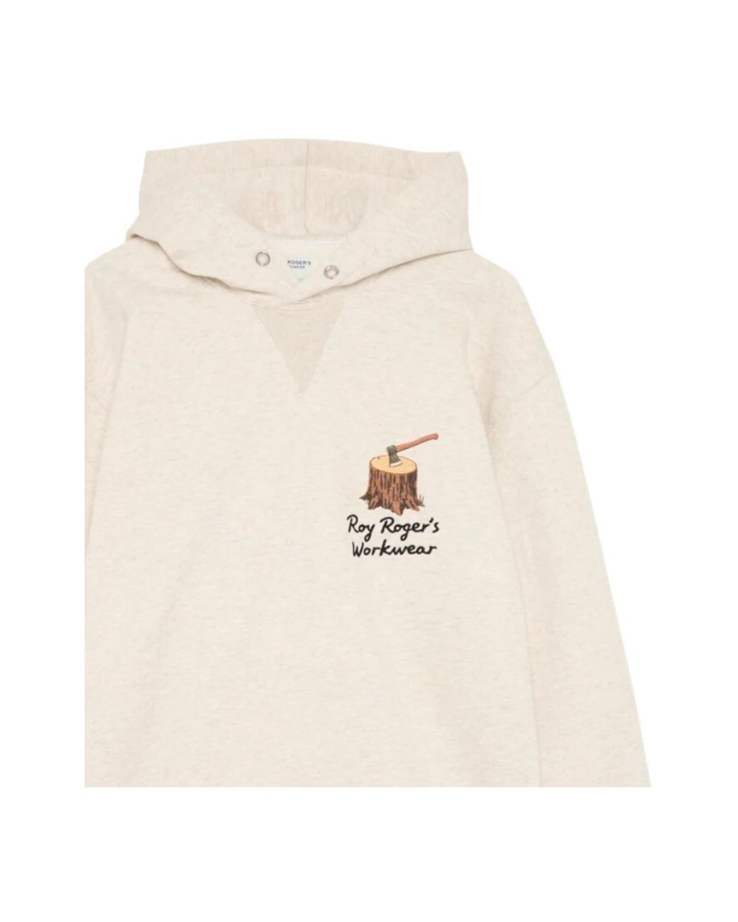 Roy Rogers White Hoodies for men