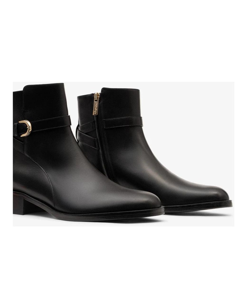 Parallèle Black Travis Ankle Boots