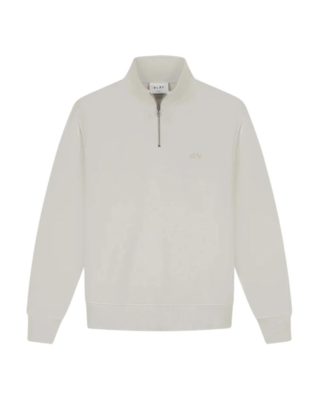 Olaf Hussein White Zip-Throughs for men