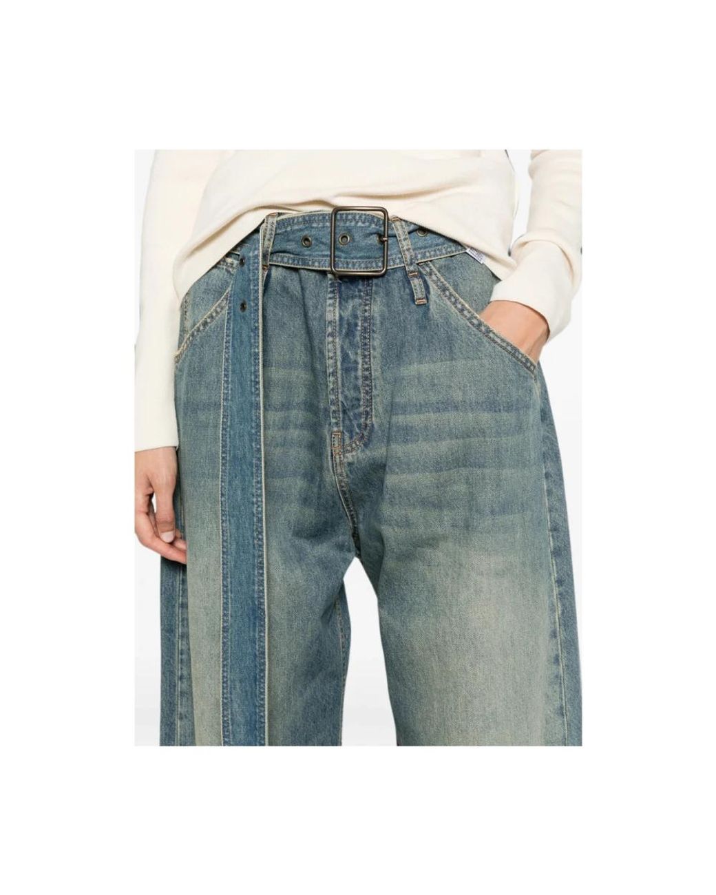 DARKPARK Blue Wide Jeans