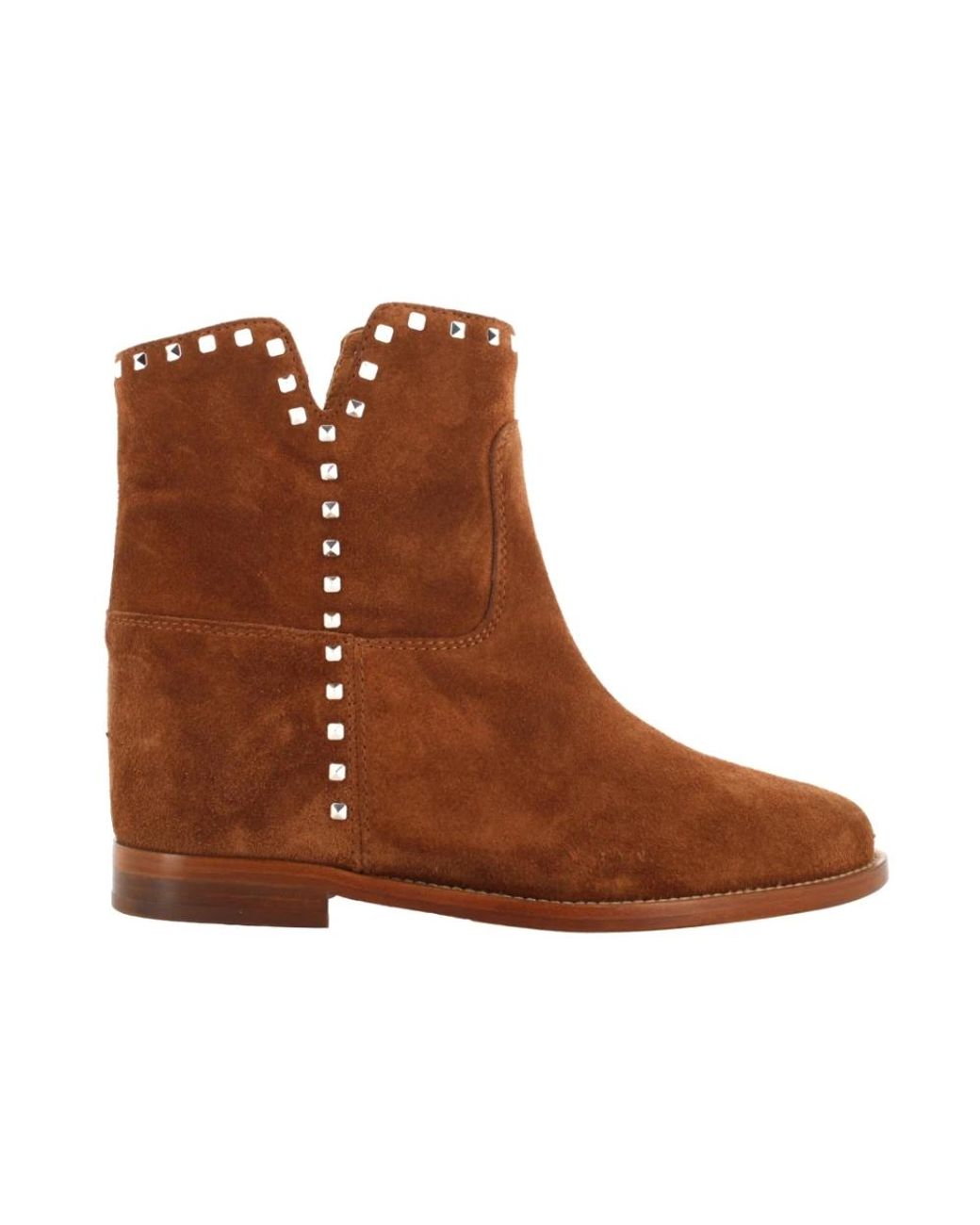 Via Roma 15 Brown Ankle Boots