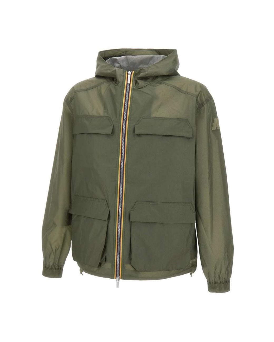 K-Way Green Rain Jackets for men