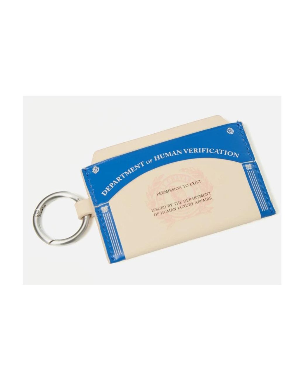 Willy Chavarria Blue Human Verification Wallet
