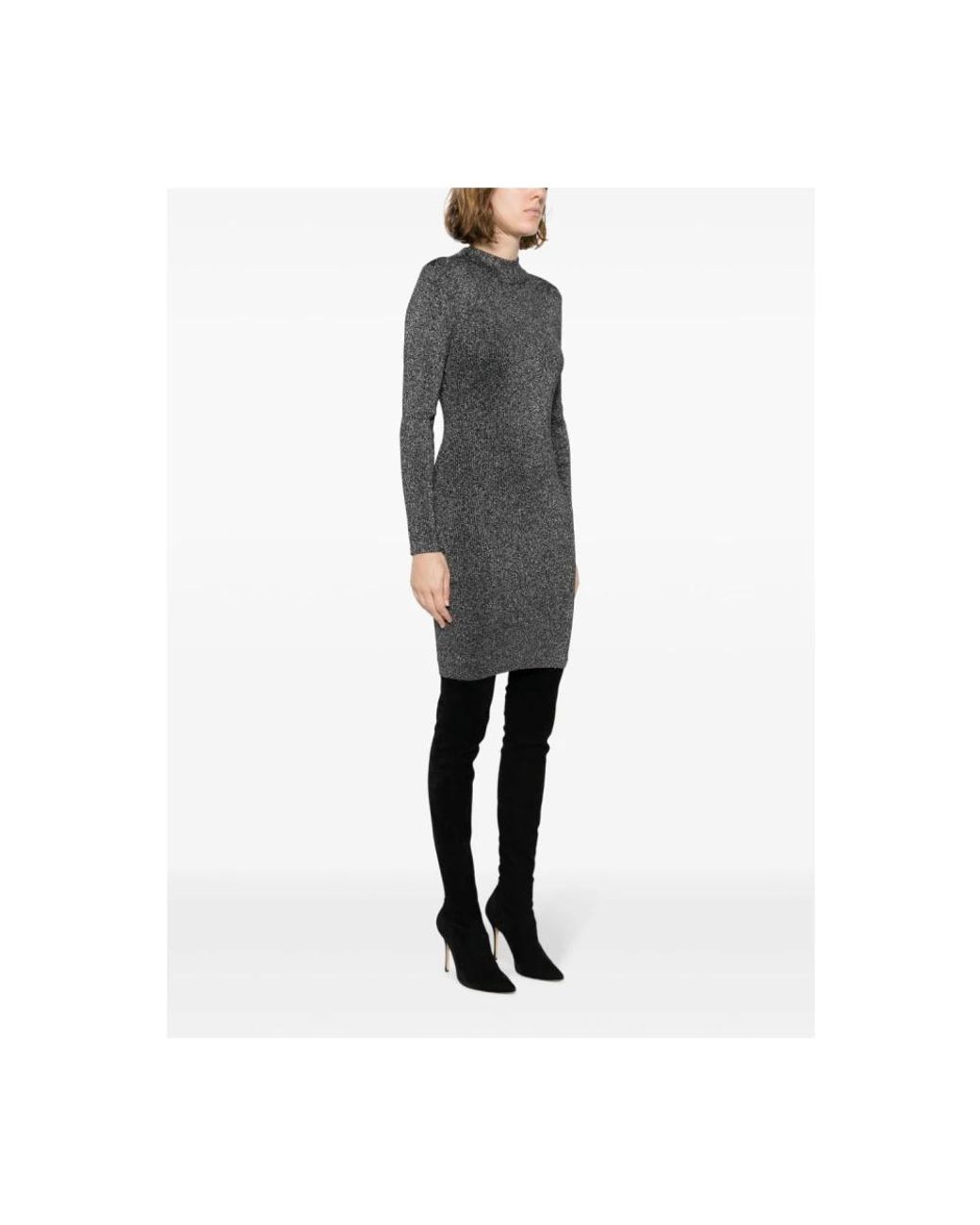 Michael Kors Black Knitted Dresses