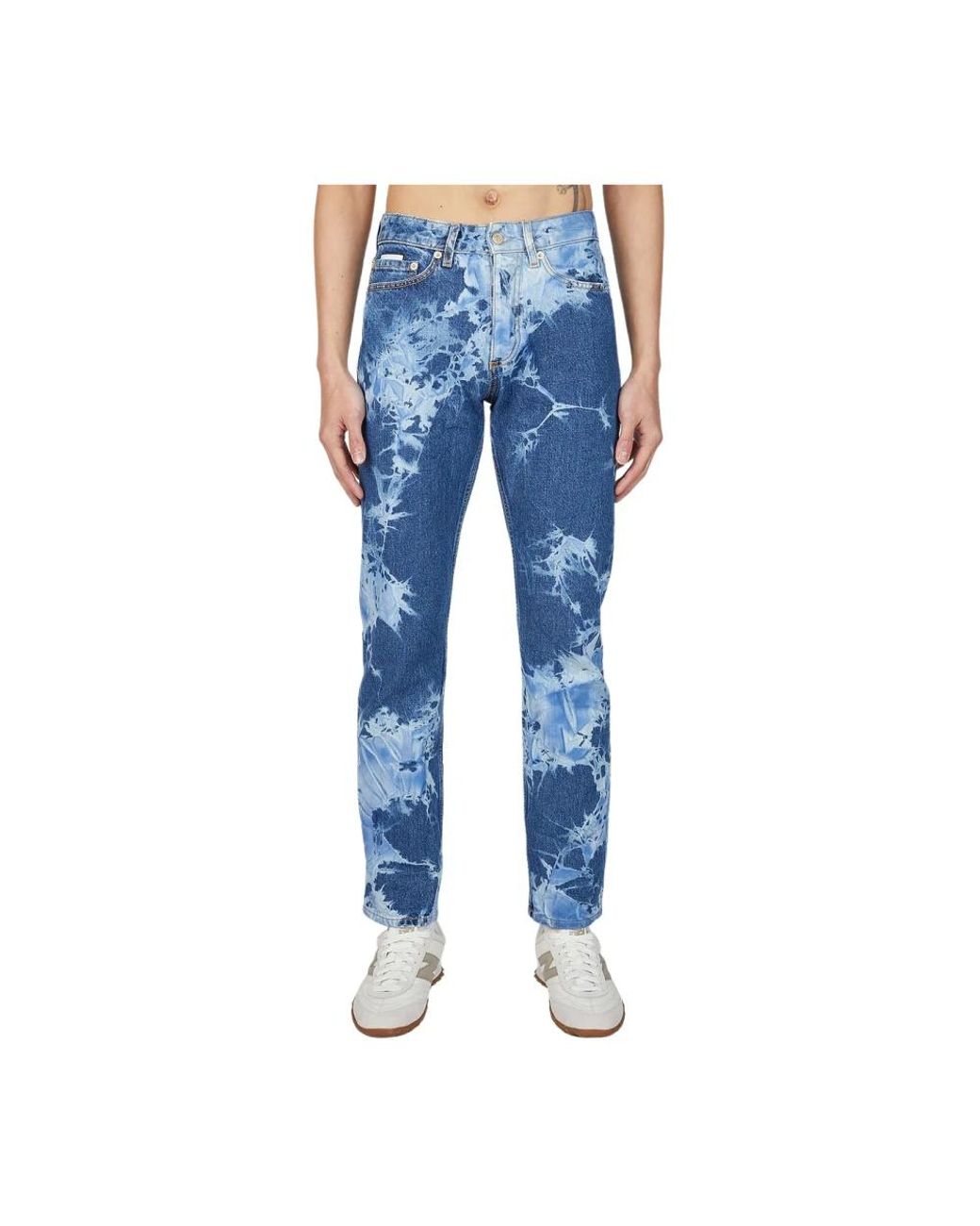 Eytys Blue Straight Jeans for men
