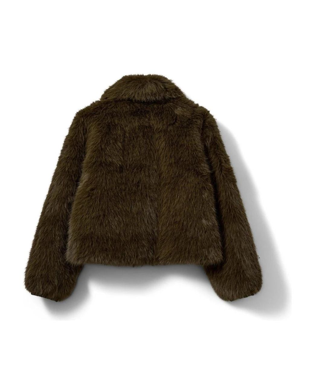 Sofie Schnoor Green Faux Fur & Shearling Jackets