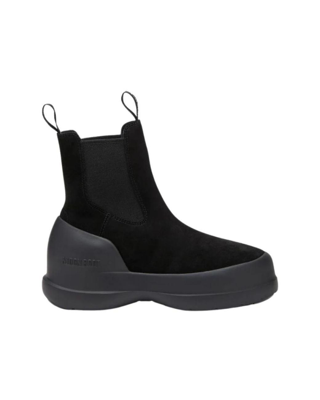 Moon Boot Black Chelsea Boots for men