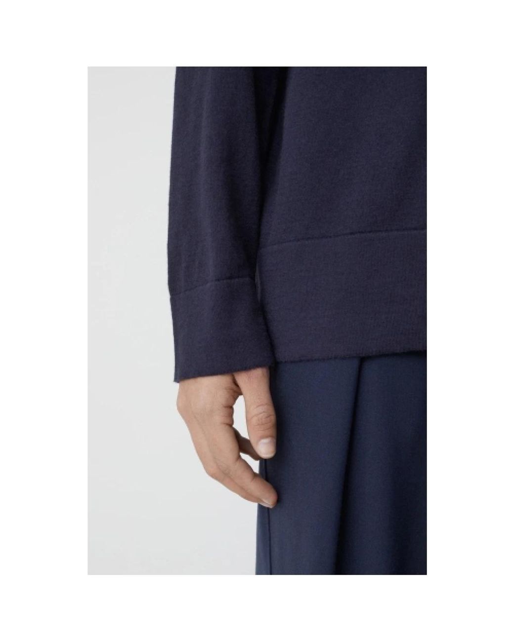 Closed Blue V-Neck Knitwear