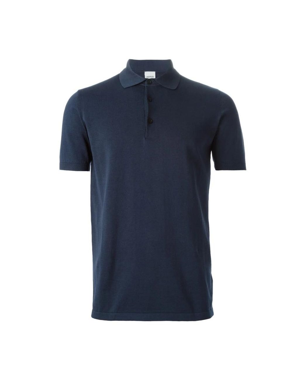 Aspesi Blue Polo Shirts for men